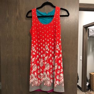 Boutique reversable shift dress